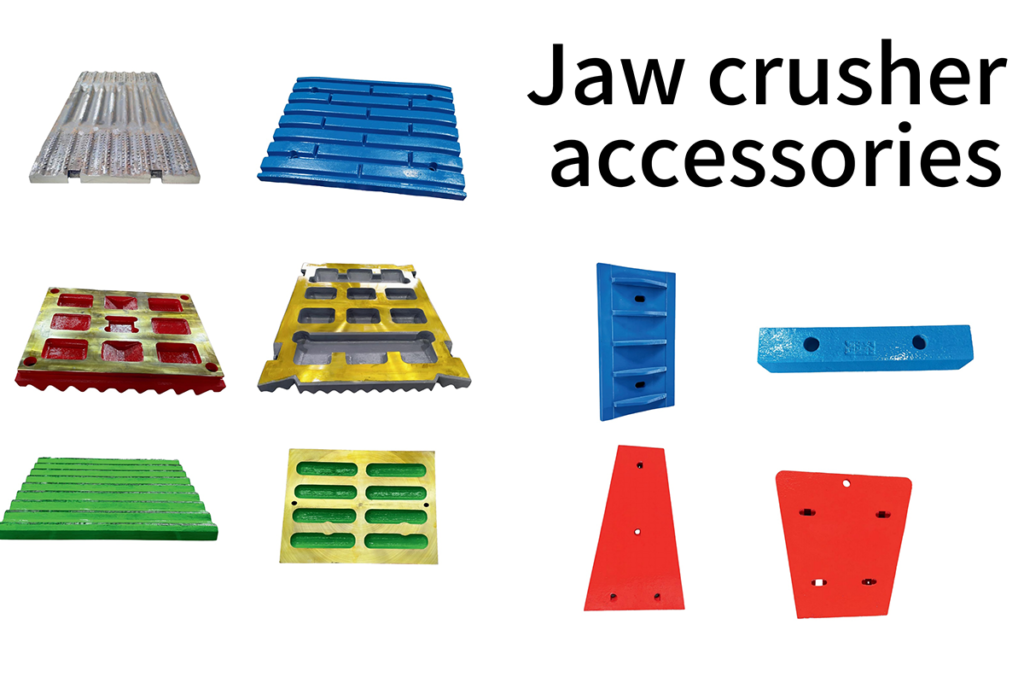 all kinds of crusher spare parts jaw plate price